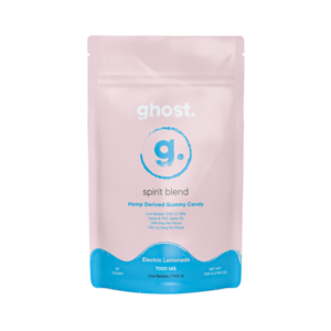 Electric Lemonade Spirit Blend Ghost Gummies 7000mg