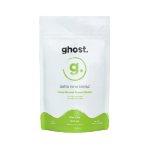 Kiwi Lime Delta 9 Ghost Gummies 1000mg