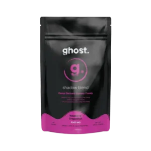 Raspberry Dragon Fruit Shadow Blend Ghost Gummies 5000mg