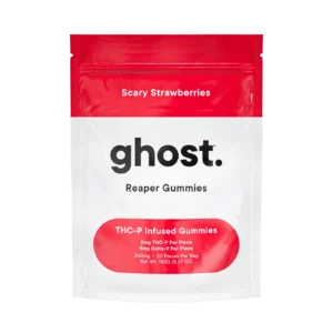 Scary Strawberries Reaper Blend Ghost Gummies 200mg
